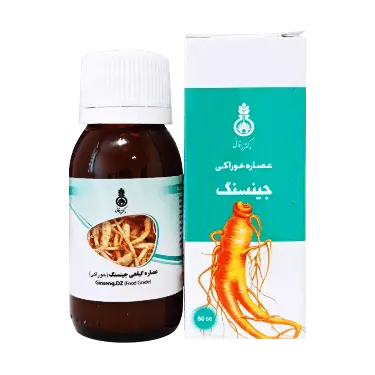 عصاره خوراکی جینسینگ 60 میلی لیتر دکتر زرقانی